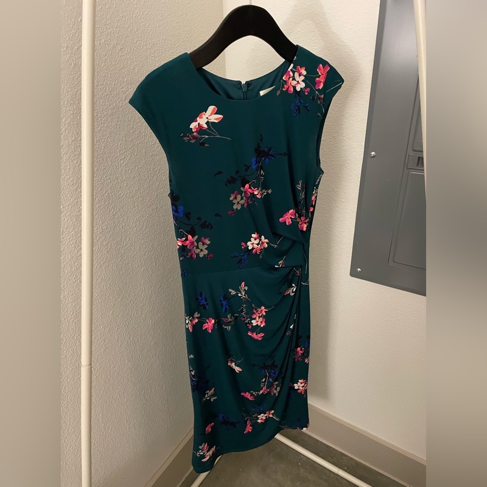 Green Eliza J dress. Worn once. Size 6
